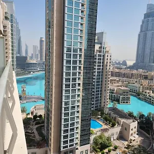  شقة White Sage - Fountain View Stylish With Spacious Terrace الإمارات العربية المتحدة